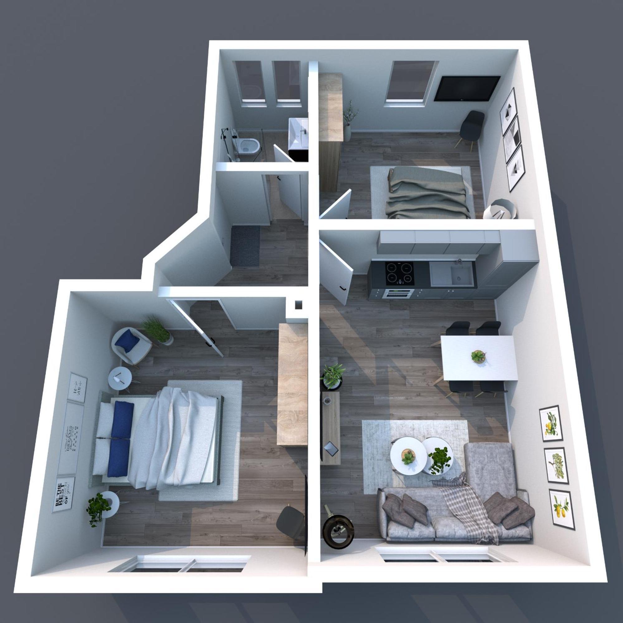 Ferienwohnung Manito Im Haus Jade ヴィンターベルク エクステリア 写真